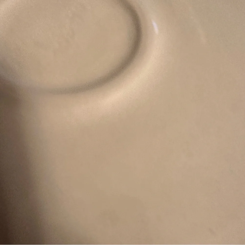 Blue & White Concentric Circle Oval Platter | Modern Minimalist Serving Plate